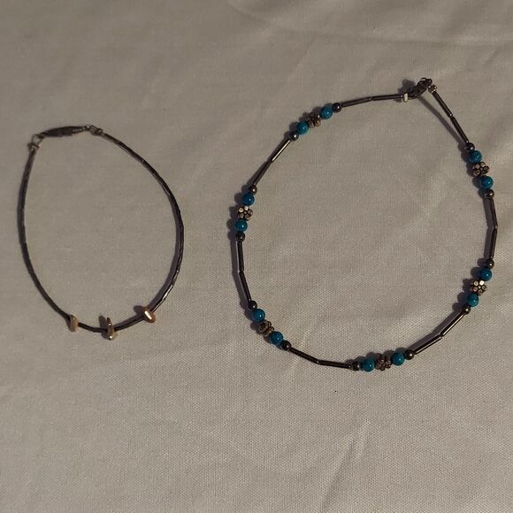 Bracelet And Ankle Bracelet Beaded - Picture 1 of 4